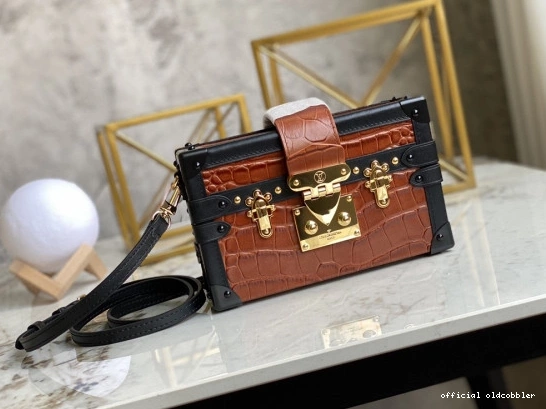 Official oldcobbler VUITTON MALLE LOUIS PETITE 0710